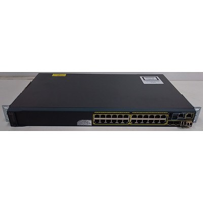 Cisco (WS-C2960S-24TS-L V03) Catalyst 2960-S Series 24 Port Managed Gigabit Ethernet Switch