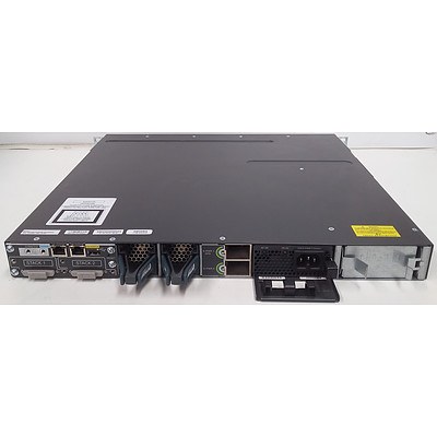 Cisco (WS-C3750X-24P-S V02) Catalyst 3750-X Series PoE+ 24 Port Managed Gigabit Ethernet Switch