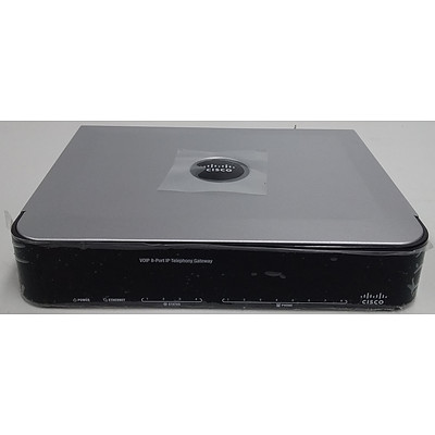 Cisco (SPA8000-G4 C0) Small Business Pro SPA8000 8-port IP Telephony Gateway VoIP Phone Adapter