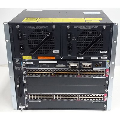Cisco (WS-C4506-E V03) Catalyst 4506-E Network Hub Switch