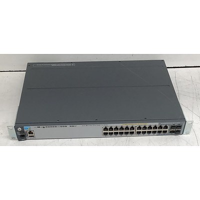HP (J9727A) 2920-24G-PoE+ 24-Port Managed Gigabit Ethernet Switch