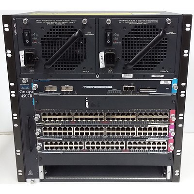 Cisco (WS-C4507R-E) Catalyst 4507R Hub PoE Switch