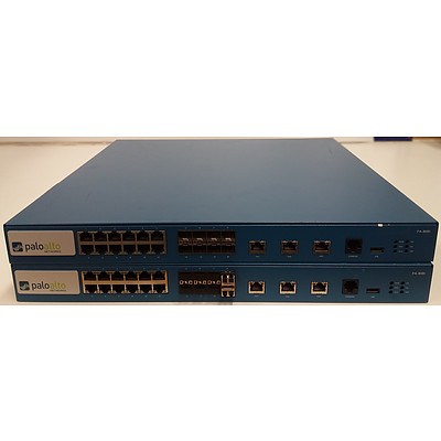 Palo Alto Networks (PAN-PA-3050) Firewall Appliance - Lot of Two