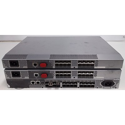 HP StorageWorks SFP SAN Switch - Lot of Three