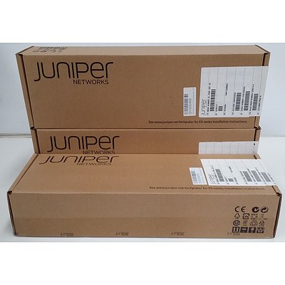 Brand New Juniper Networks (EX-PWR-320-AC) 320W AC PSU - Lot of Three