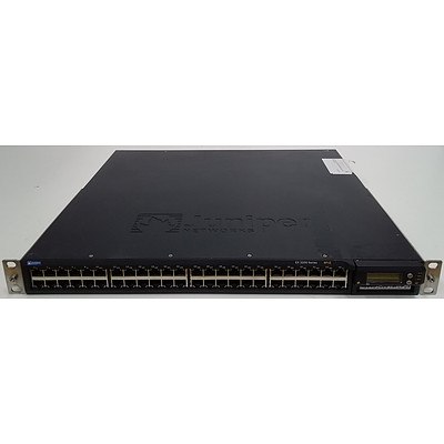 Juniper Networks EX3200-48T 8PoE 48 Port Managed Gigabit Ethernet PoE Switch