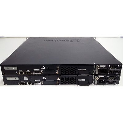 Juniper Networks EX3200-24T 8PoE 24 Port Managed Gigabit Ethernet PoE Switch - Lot of Two