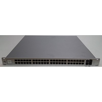 Ubiquiti Networks (US-48-500W) UniFi 48 Port Managed Gigabit Ethernet PoE+ Switch