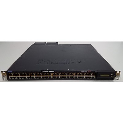 Juniper Networks (EX4200-48PX) 48 Port Managed Gigabit Ethernet PoE+ Switch