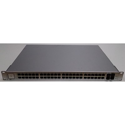 Ubiquiti Networks (US-48) UniFi 48 Port Managed Gigabit Ethernet PoE+ Switch