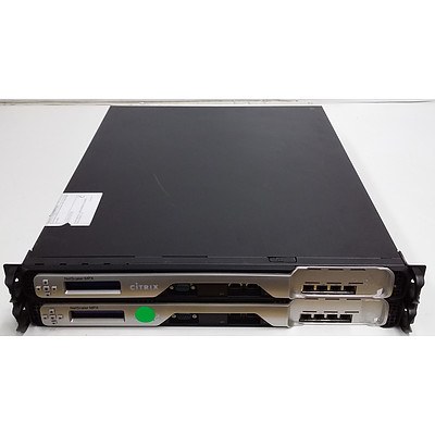 Citrix (MPX 5500) Firewall Load Balancing Device - Lot of Two