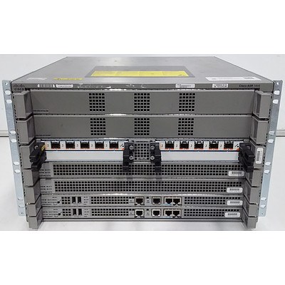 Cisco (ASR1006 V01) ASR 1004 Router with Six Modules and Transceivers