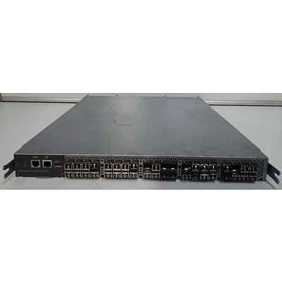 HP (AM869A) StorageWorks 8/40 Base (24) SAN Switch with 35 8Gb/4Gb Transceivers