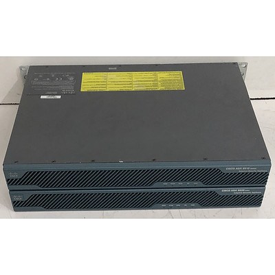 Cisco ASA 5510 & ASA 5520 Adaptive Security Appliances - Lot of Two