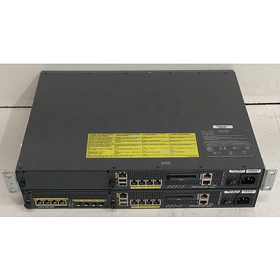 Cisco ASA 5510 & ASA 5520 Adaptive Security Appliances - Lot of Two