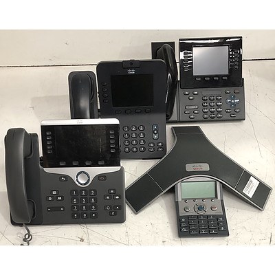 Cisco Assorted IP Phones & Conference Station - Lot of 20