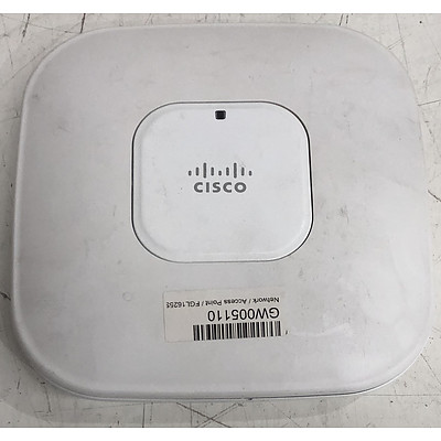 Cisco (AIR-LAP1142N-N-K9) Aironet 802.11n Draft 2.0 Dual Band Access Points - Lot of Ten