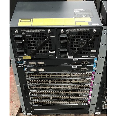 Cisco Catalyst (WS-C4510R V06) 4500 Series Networking Chassis