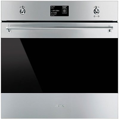 Smeg SFPA6395X2 60cm Classic Thermoseal Pyrolytic Electric Wall Oven - New - RRP $1700.00