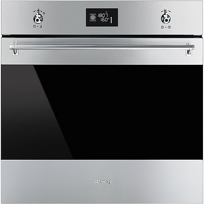 Smeg SFPA6390X2 60cm Classic Thermoseal Pyrolytic Electric Wall Oven - New - RRP $1700.00