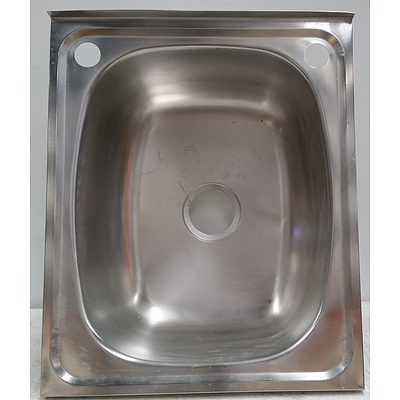 Radiant 45 Litre Stainless Steel Single Bowl Laundry Sink