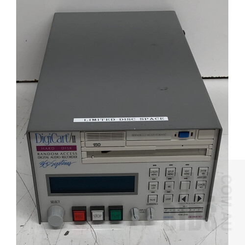 DigiCart/II 360 Systems Random Access Digital Audio Recorder