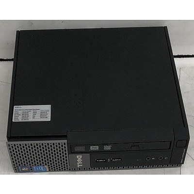Dell OptiPlex 9020 Intel Core i5 (4670S) 3.10GHz Ultra Small Form Factor Desktop Computer