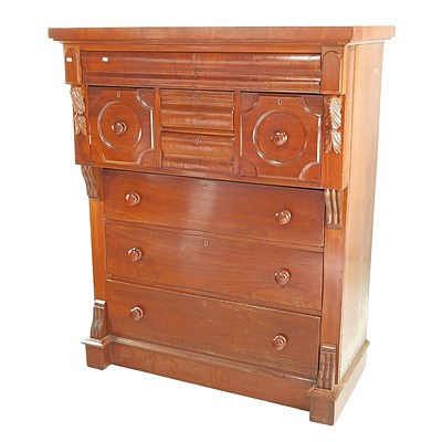 Victorian Cedar Chest of Eight Drawers