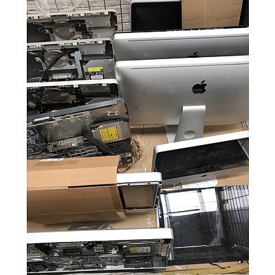 Apple Assorted iMac Computers for Spare Parts - Lot of 10
