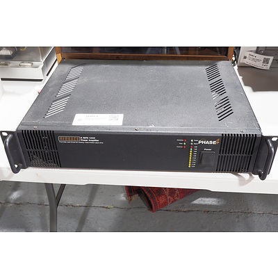 Redback Commercial Grade Power Amplifier Model A 4070 125W