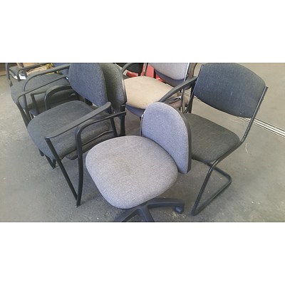 10 x Occasional/Office Chairs