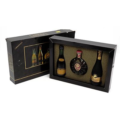 Remy Martin Cognac - Boxed Set of Three Miniatures