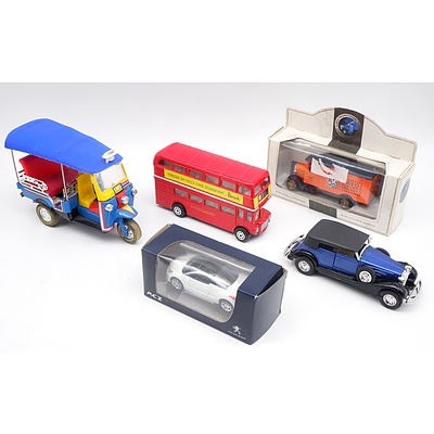 Five Various Small Scale Diecast Models