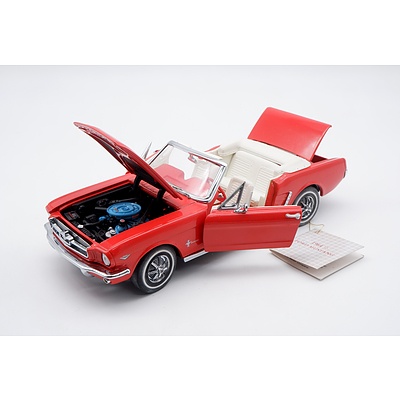 Franklin Mint Diecast Model 1964 Ford Mustang