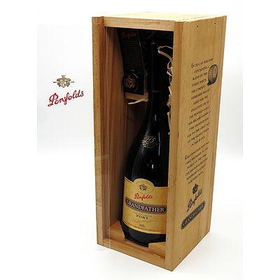 Penfolds Grandfather Port 740 ml in Timber Presentation Case