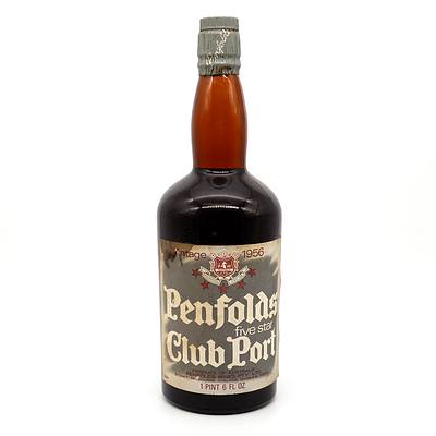Penfolds Five Star Club Port - Vintage 1956