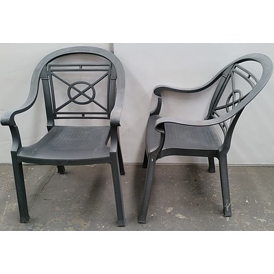 Grossfillex Victoria Outdoor Dining Chairs - Lot of 23