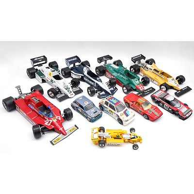 Ten Various Small Scale Formula 1 and other Models