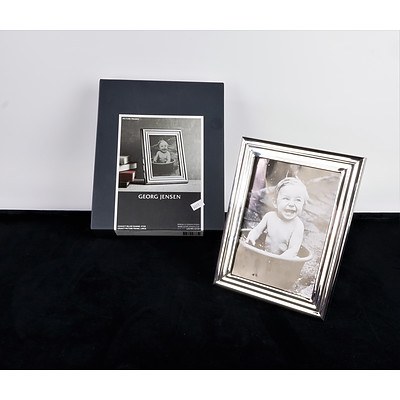 New Georg Jensen Legacy Picture Frame in Box