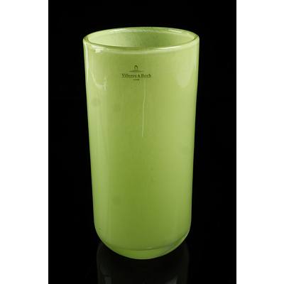New Villeroy and Boch Glasvasen Assortment Yellow/Green Glass Vase