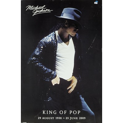 Michael Jackson, King of Pop, Reproduction Print