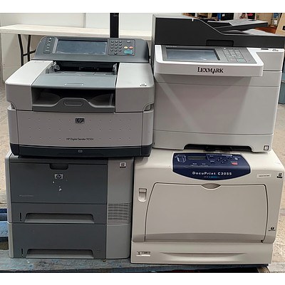 Bulk Lot Of Assorted Printers (Lot Of Six)