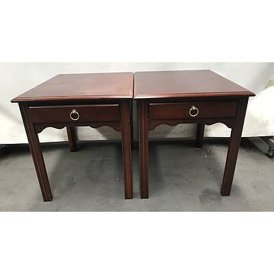 Drexel Heritage Occasional Tables - Lot of Two