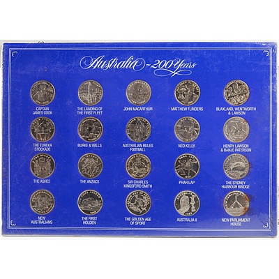 'The Spirit of Australia' Specially Minted 20 Medal Colletcion
