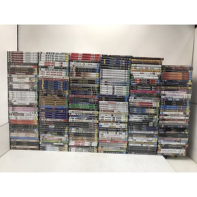 Large Lot OF DVD's -Approx 250