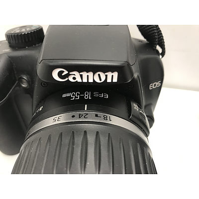 Canon EOS 1000D Camera With Lenses annd Canon S110