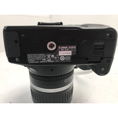 Canon EOS 1000D Camera With Lenses annd Canon S110