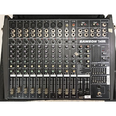 Samson TM500 Powered Stereo Mixer