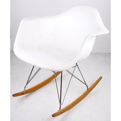 Retro Designer Style Rocking Chair