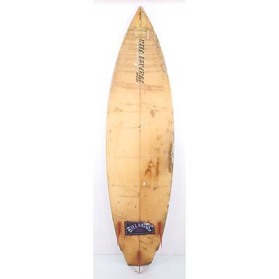 Vintage Tri Fin Surfboard